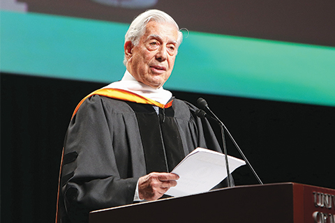 Nobel laureate Mario Vargas Llosa